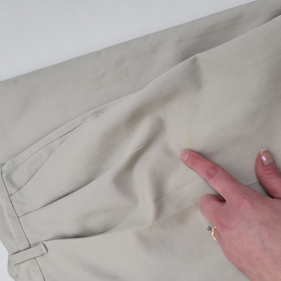 90's Khaki Pants Tapered Boot Cut High Waisted High Rise - Picture 7 of 12